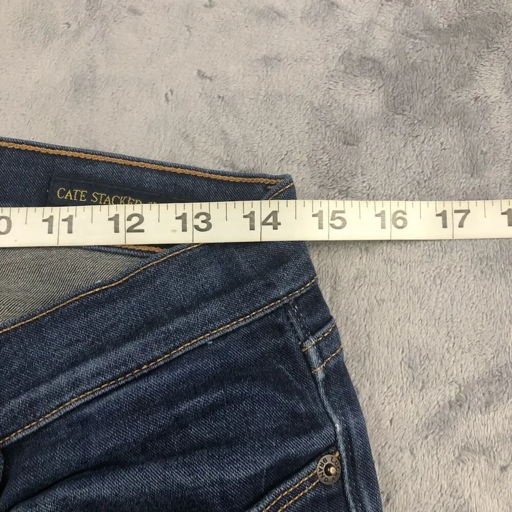 Lucky Brand Jeans Women's Size 28 Low Rise Cate Stacked Skinny Blue